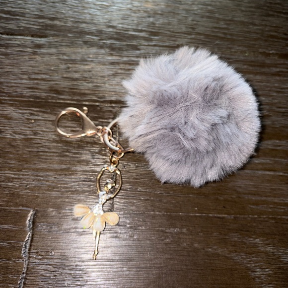 Winners Choice of 1 Large Charm Cherry Keychain or Pom Pom Charm - Picture 2 of 3